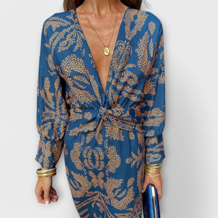 Isla - Elegant Long-Sleeve Dress
