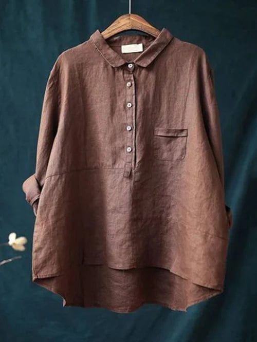 Nora - Timeless Button Blouse