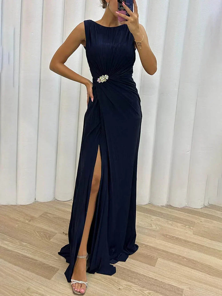 Sophia – Draped Elegance Dress