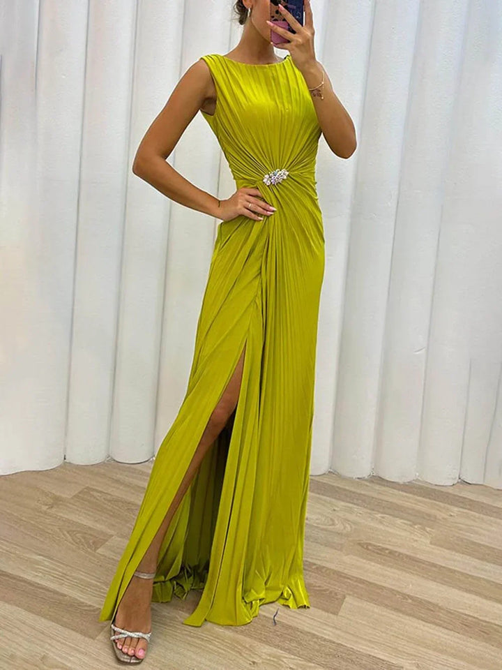 Sophia – Draped Elegance Dress