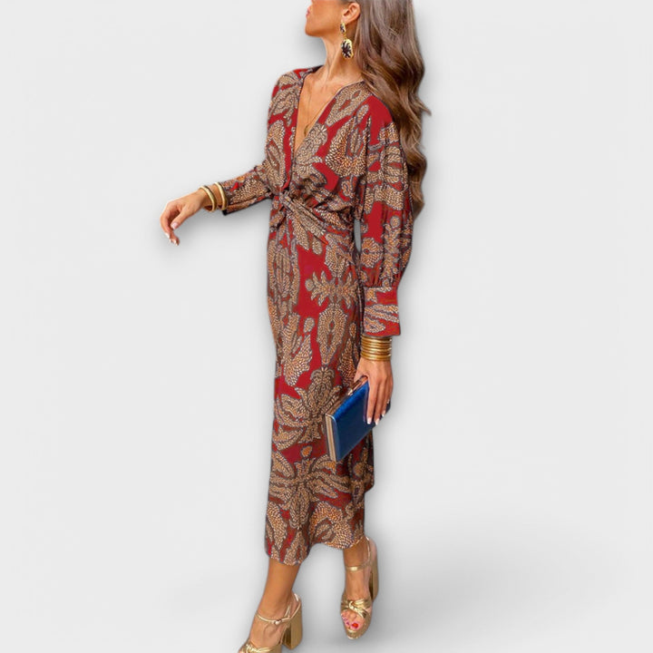 Isla - Elegant Long-Sleeve Dress