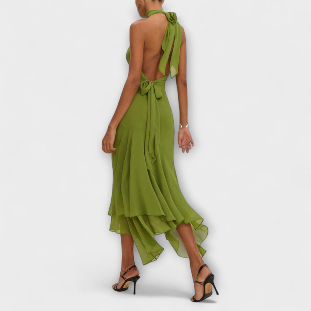 Sophia - Asymmetrical Maxi Dress