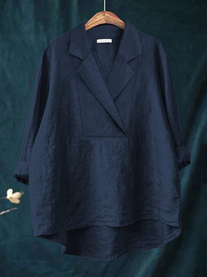Sophia - Ruffle Trim Blouse