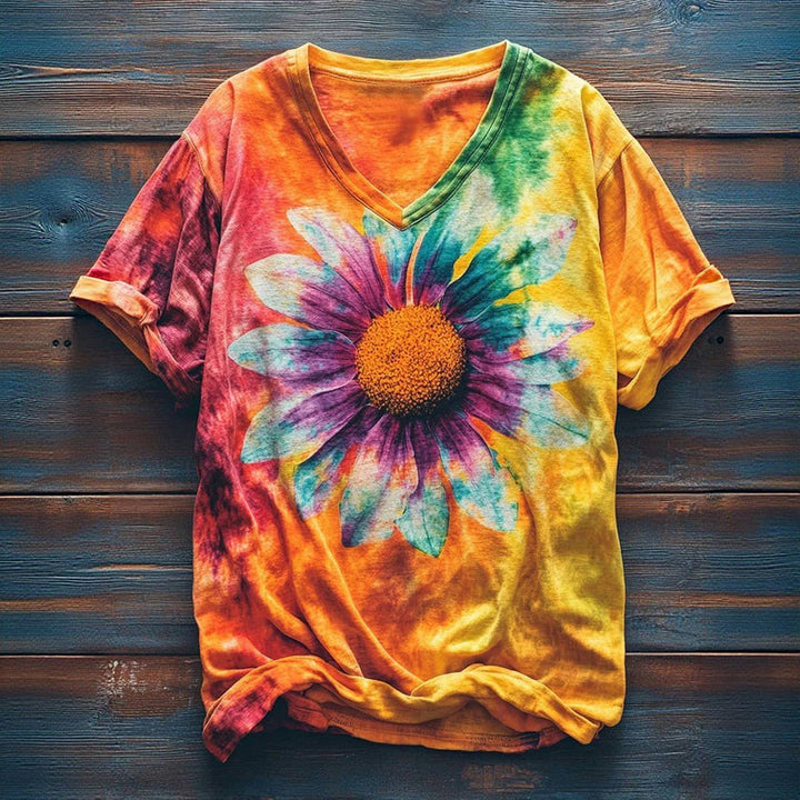 Rose - Effortless V-Neck Blouse