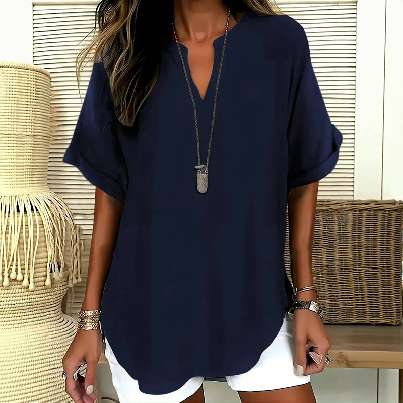 Sophie - Confident V-Neck Blouse