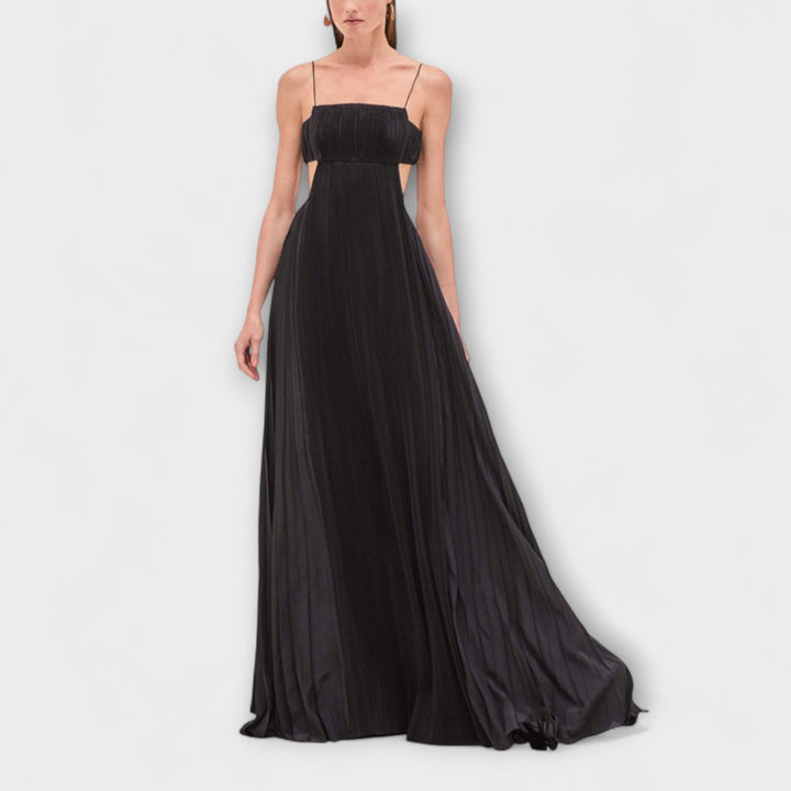 Sophie - Pleated Statement Maxi Dress