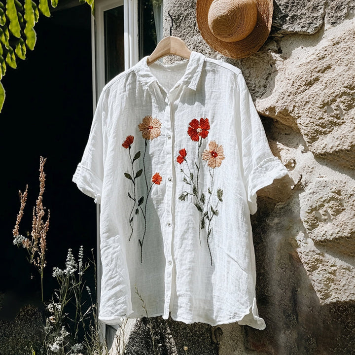 Sophie - Effortless White Blouse