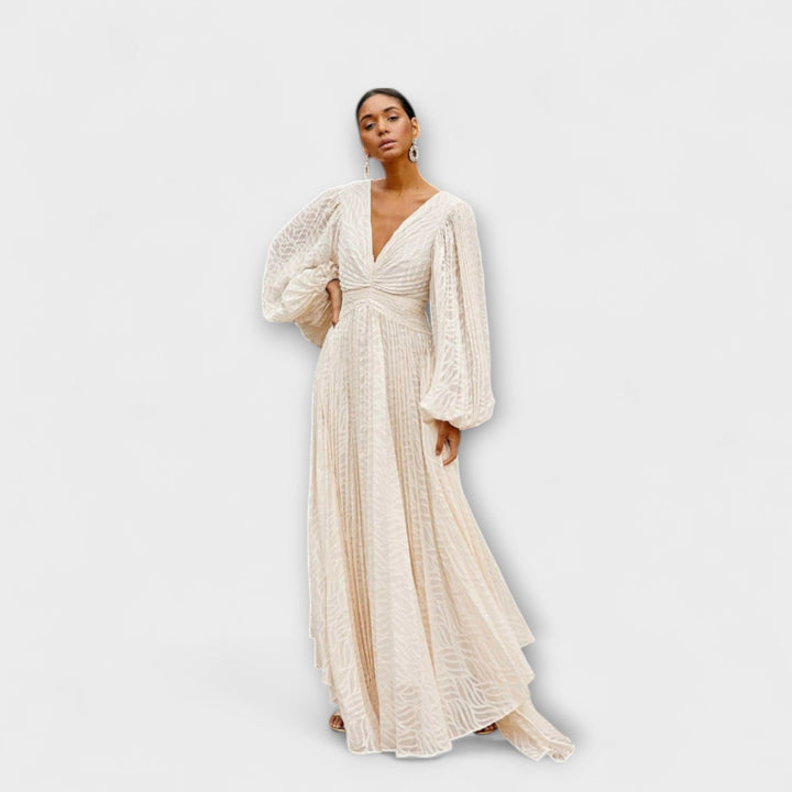 Sophie - Cream Maxi Dress