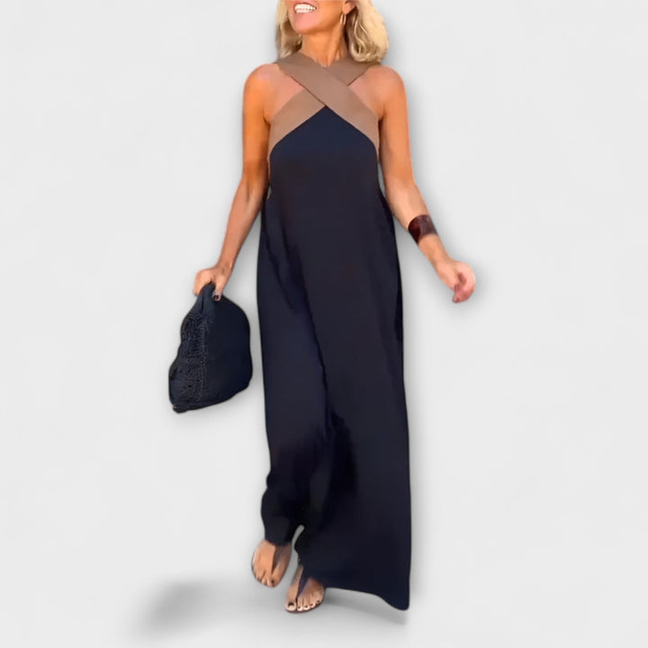 Sophia - Flowing Crossover Dress