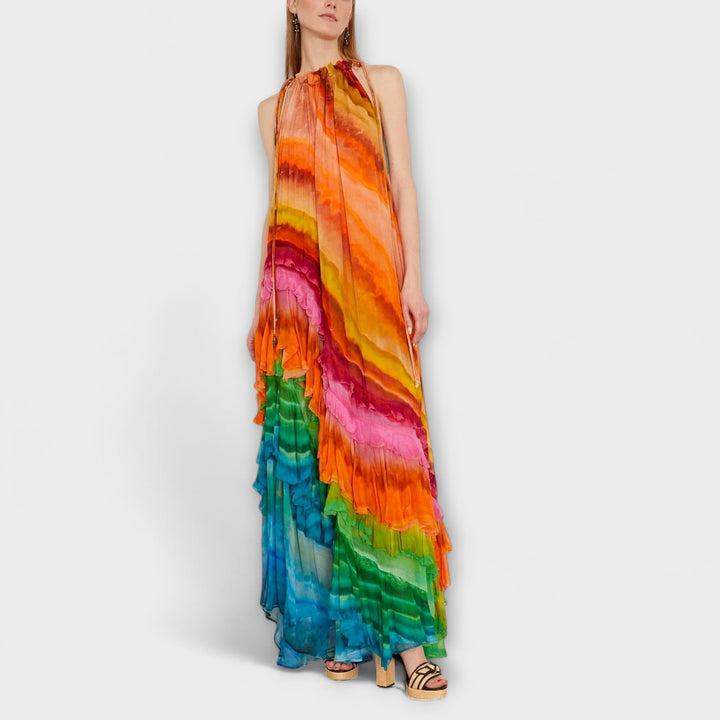 Iris - Vibrant Evening Gown