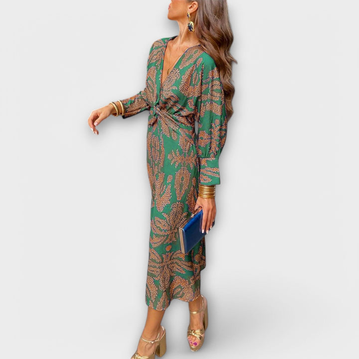 Isla - Elegant Long-Sleeve Dress