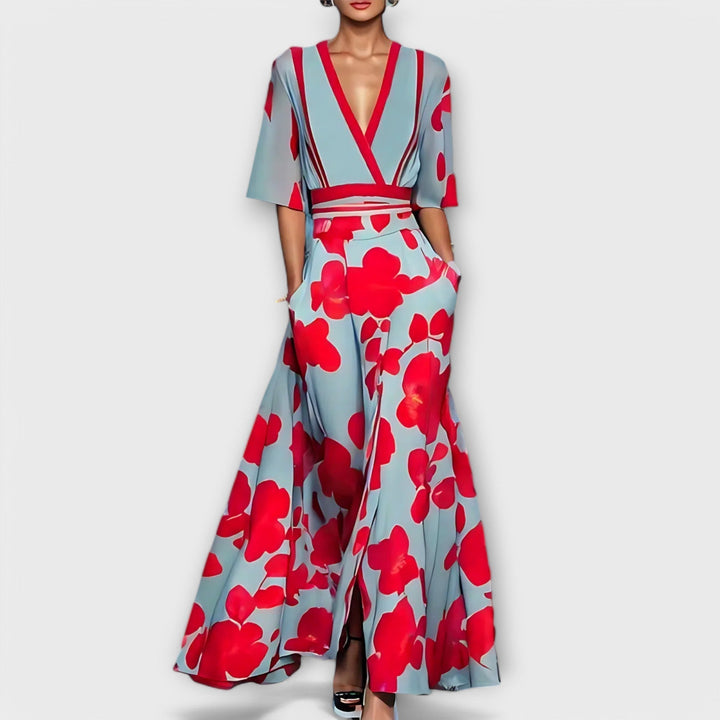 Grace - Elegant Floral Sheath Dress