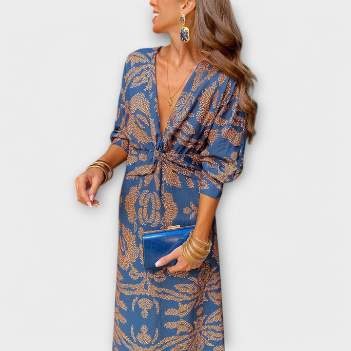 Isla - Elegant Long-Sleeve Dress