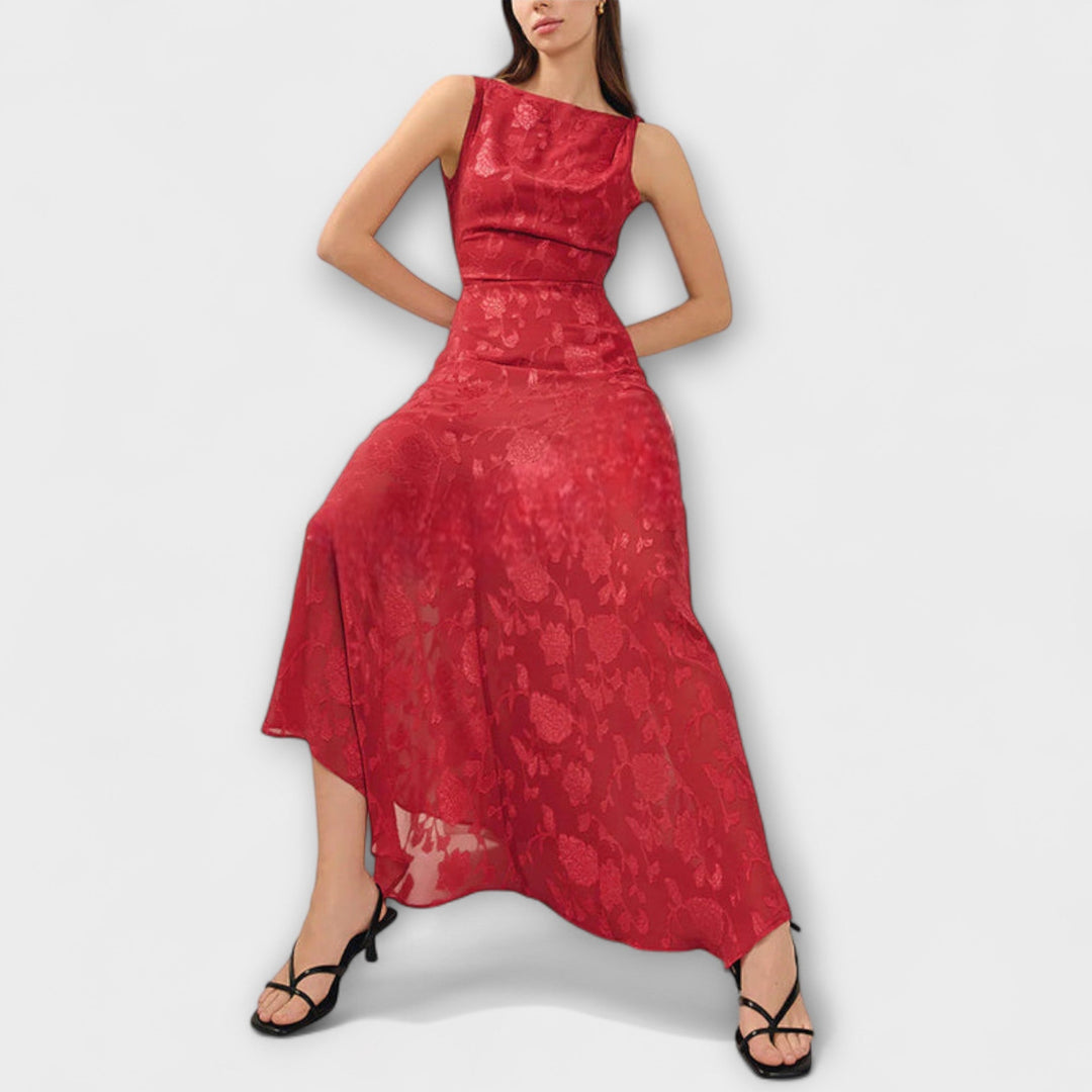 Opal - Elegant Backless Maxi Dress