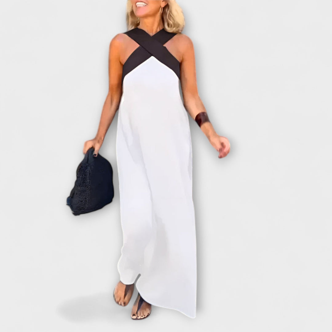 Sophia - Flowing Crossover Dress