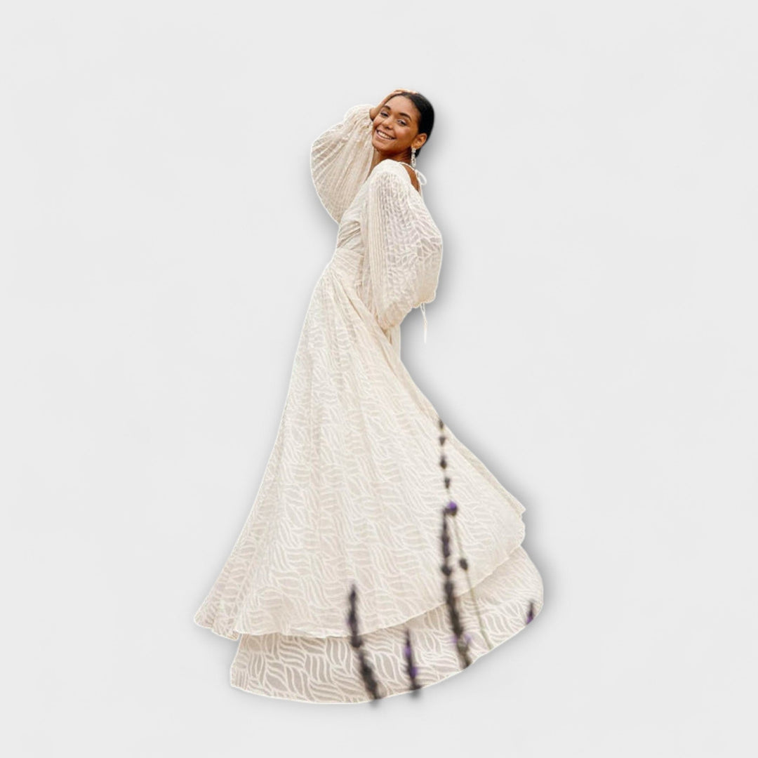Sophie - Cream Maxi Dress