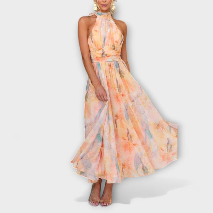Sophie - Halter Maxi Dress