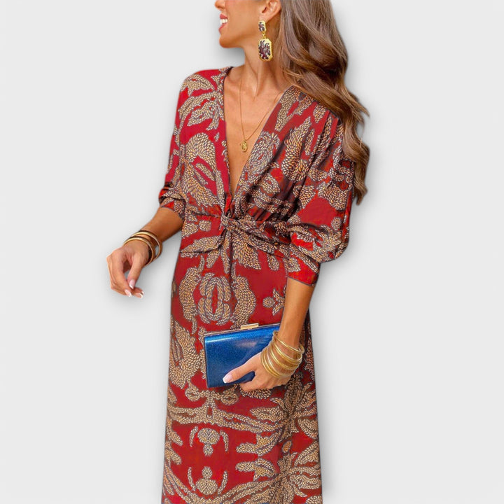 Isla - Elegant Long-Sleeve Dress