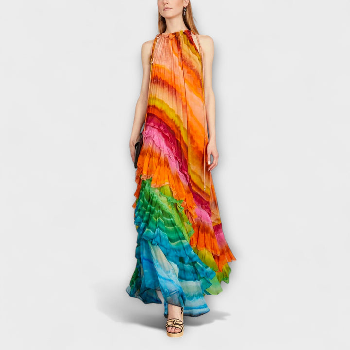 Iris - Vibrant Evening Gown