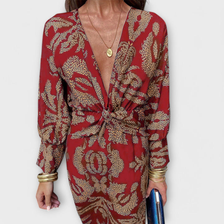 Isla - Elegant Long-Sleeve Dress