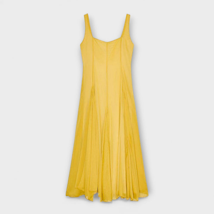 Lilith - Square Neckline Midi Dress