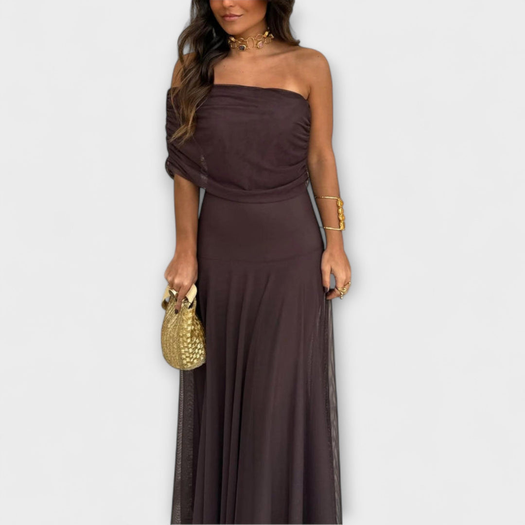 Sophie - One-Shoulder Summer Maxi Dress
