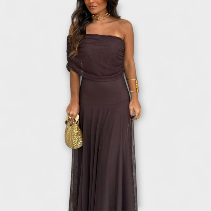 Sophie - One-Shoulder Summer Maxi Dress