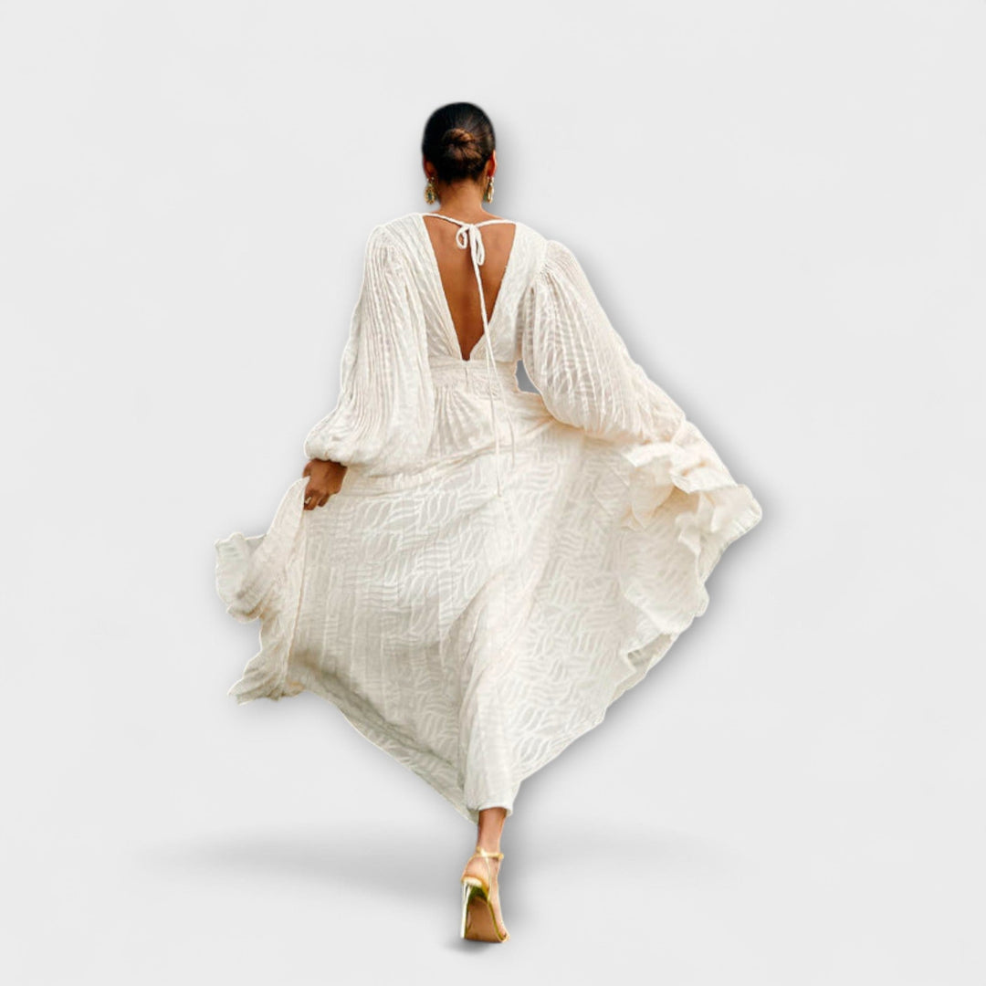 Sophie - Cream Maxi Dress