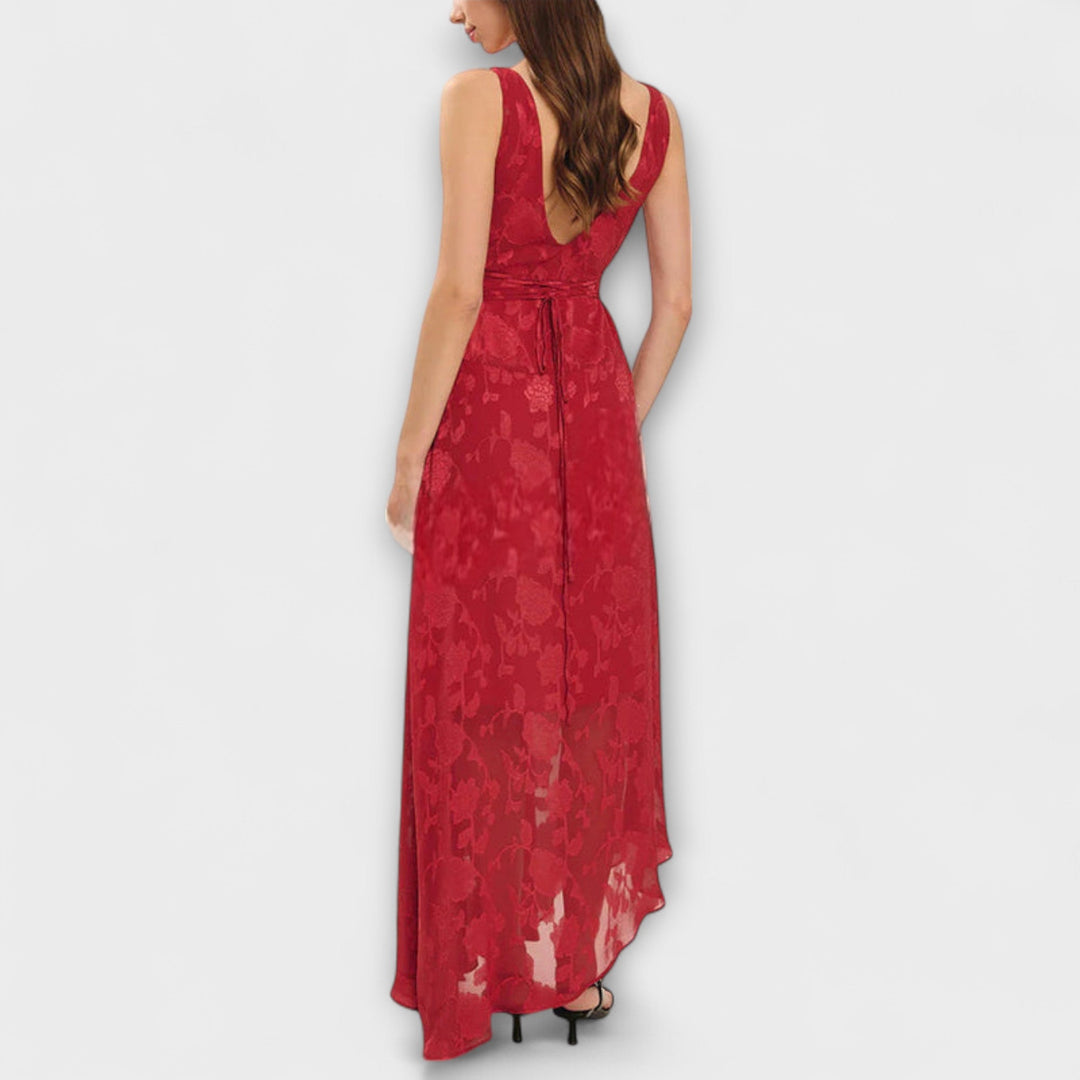 Opal - Elegant Backless Maxi Dress