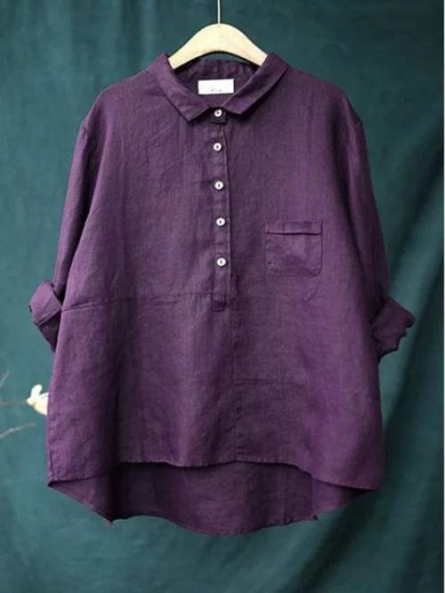 Nora - Timeless Button Blouse