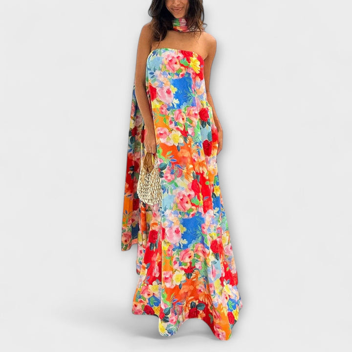 Isla - Off-Shoulder Maxi Dress