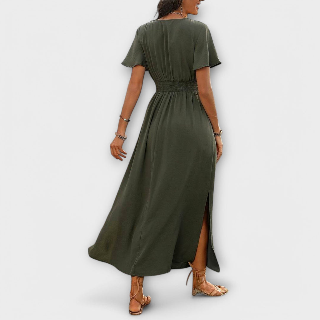 Nora - Elegant Boho Maxi Dress