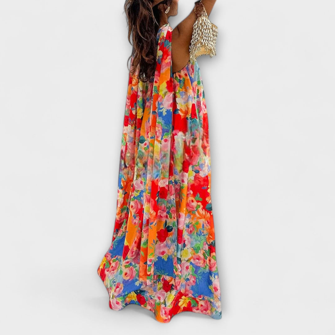 Isla - Off-Shoulder Maxi Dress