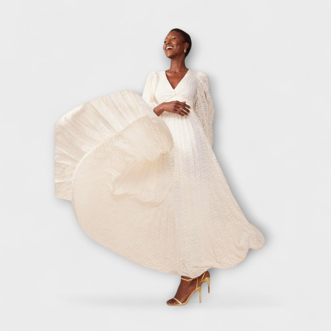 Sophie - Cream Maxi Dress