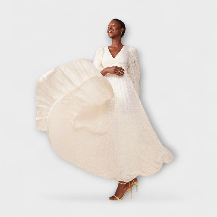 Sophie - Cream Maxi Dress