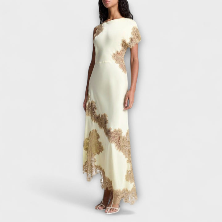Margaret - Elegant Evening Maxi Dress