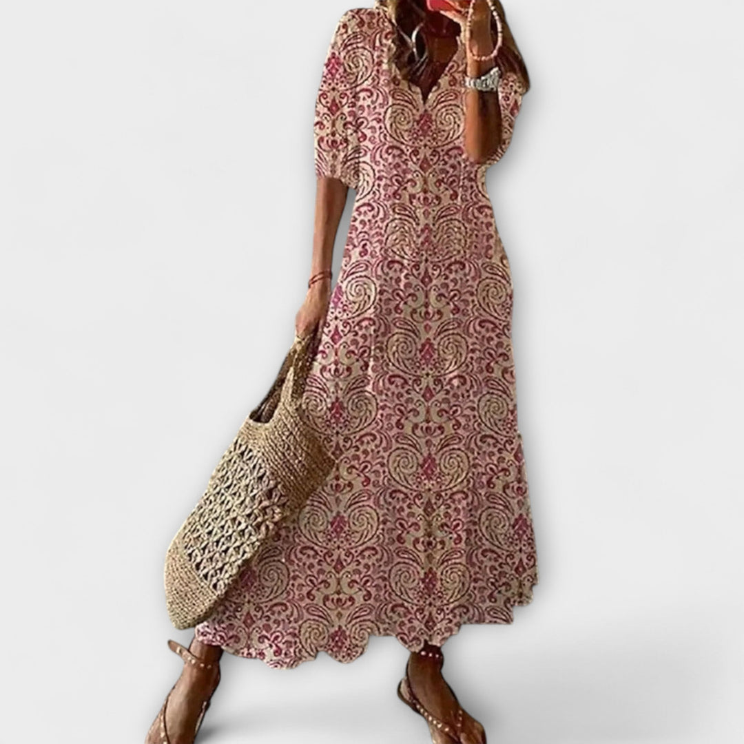 Isla – Bohemian Maxi Dress
