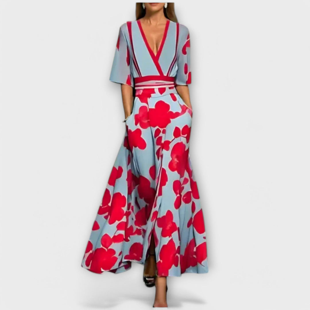 Grace - Elegant Floral Sheath Dress