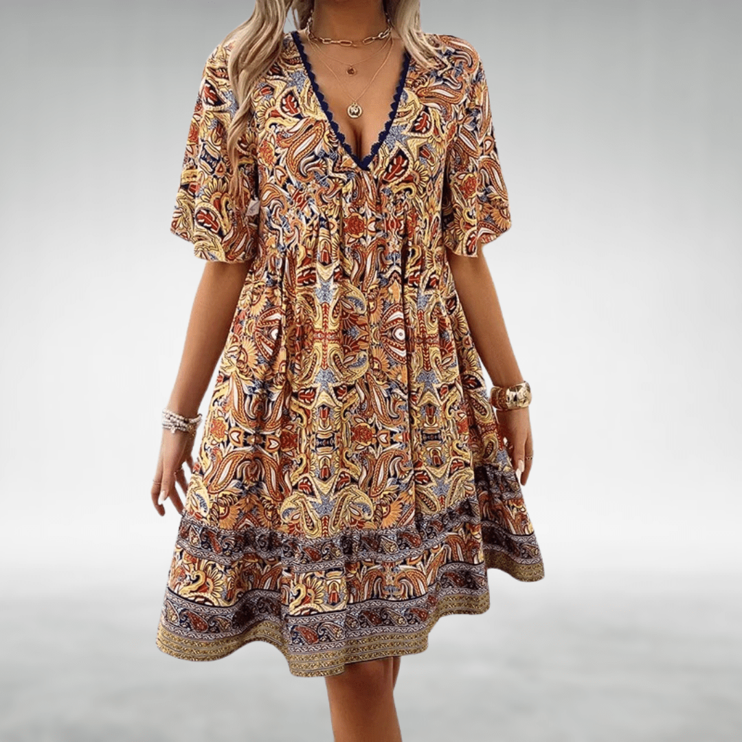 Sophie - Boho Swing Summer Dress