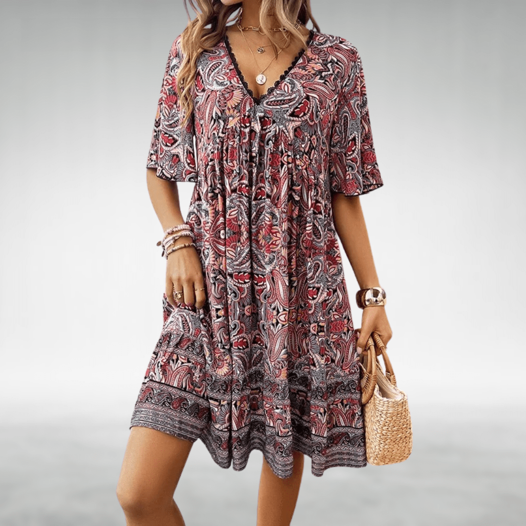 Sophie - Boho Swing Summer Dress