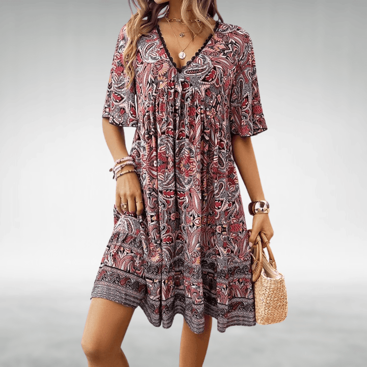 Sophie - Boho Swing Summer Dress