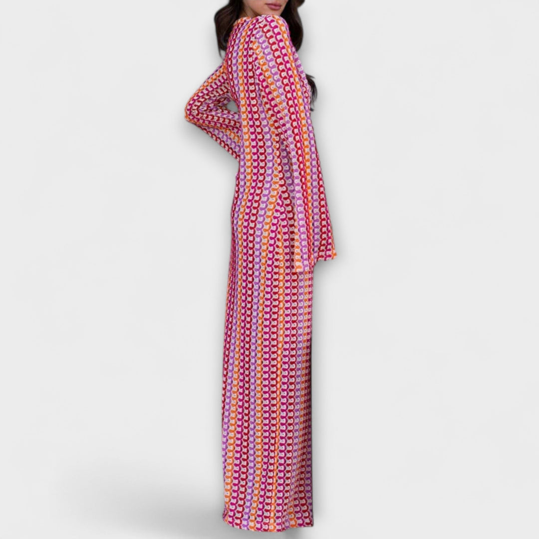 Elina – Flowing Vacation Maxi Dress