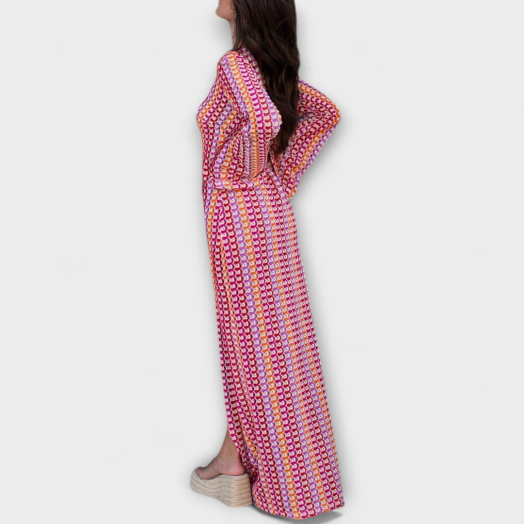Elina – Flowing Vacation Maxi Dress