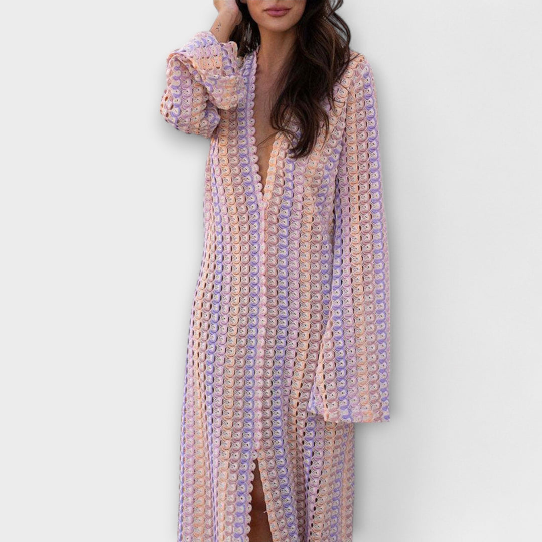 Elina – Flowing Vacation Maxi Dress