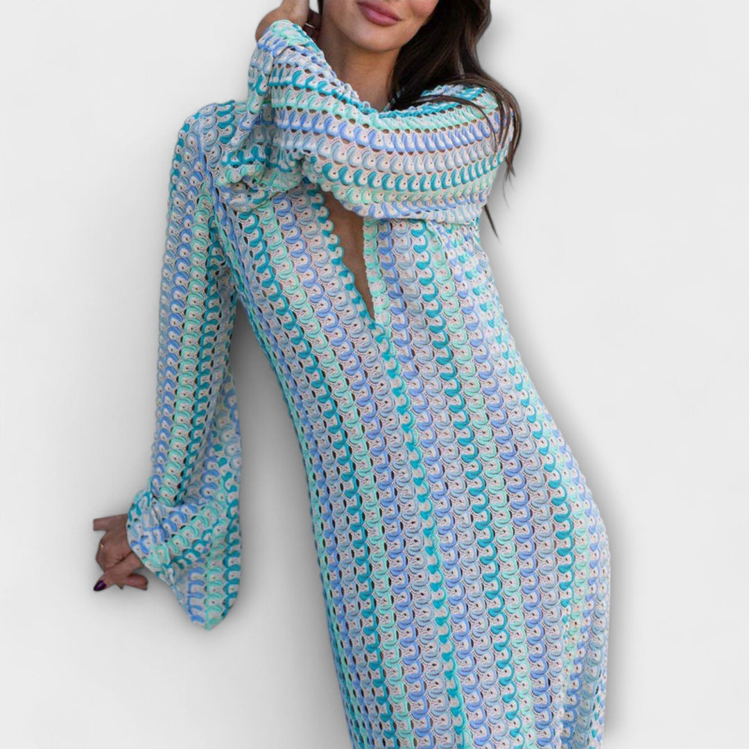 Elina – Flowing Vacation Maxi Dress