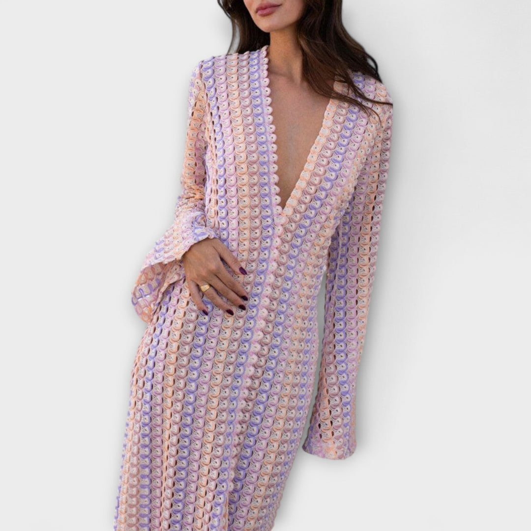 Elina – Flowing Vacation Maxi Dress