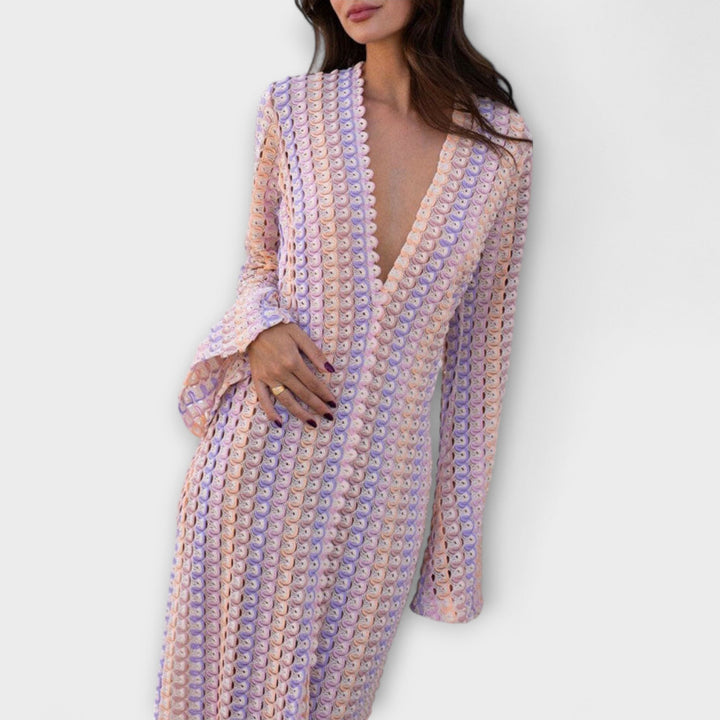 Elina – Flowing Vacation Maxi Dress