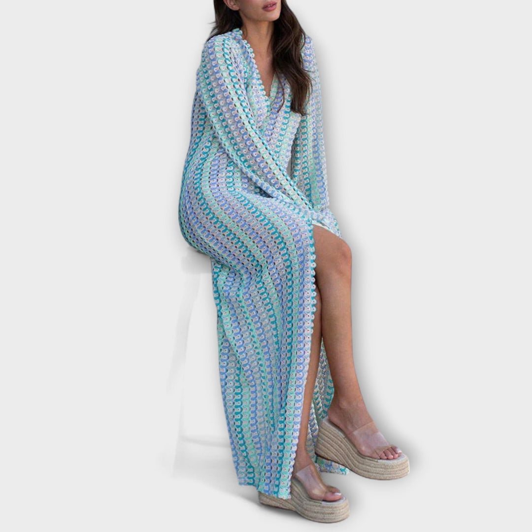 Elina – Flowing Vacation Maxi Dress