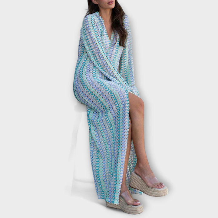 Elina – Flowing Vacation Maxi Dress