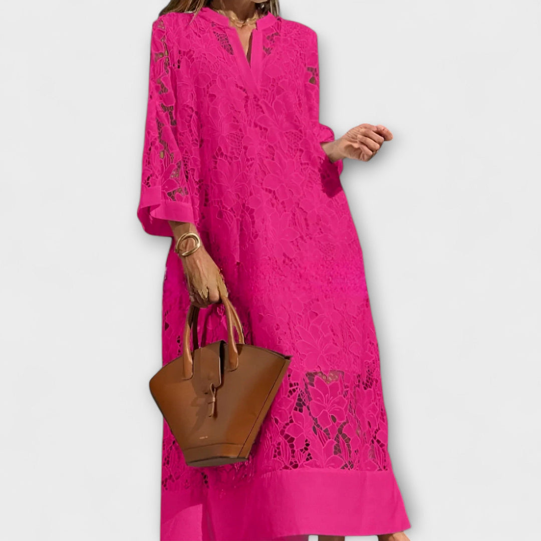 Sophia - Dahlia Print Dress